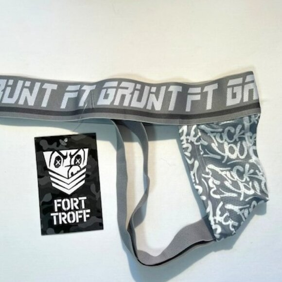 "FORT TROFF" Size "XL" Grunt Graffiti MESH Athletic Supporter/Jockstrap - Picture 8 of 10
